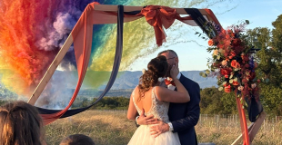 Spectacle de feu d'artifice de jour Millétoiles