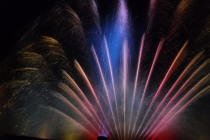 Spectacle de jets d'eau Millétoiles