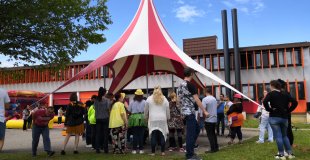 Journée des familles en extérieur, thème cirque - CIRQUE EVENT