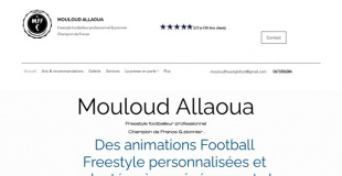 Mouloud freestyle football