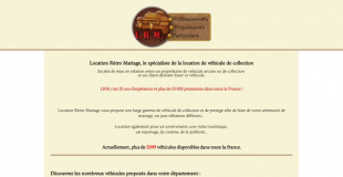 Location Rétro Mariage