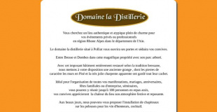Domaine la Distillerie
